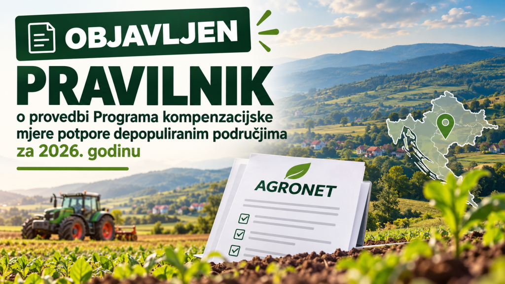 Podnošenje zahtjeva za potporu iz Programa kompenzacijske mjere potpore depopuliranim područjima za 2026. godinu